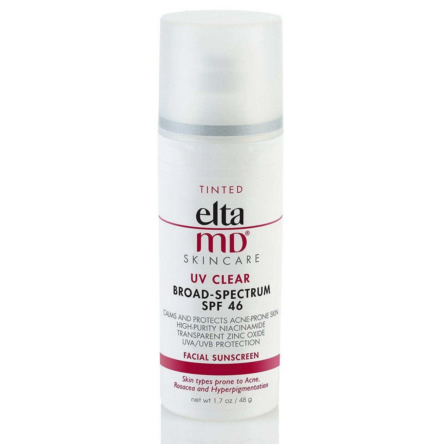 EltaMD UV Clear Broad-Spectrum SPF 46 (Tinted) (1.7 Oz / 48 G) (All Skin Types) 3 EltaMD UV Clear Broad-Spectrum SPF 46 (Tinted) (1.7 Oz / 48 G) (All Skin Types)
