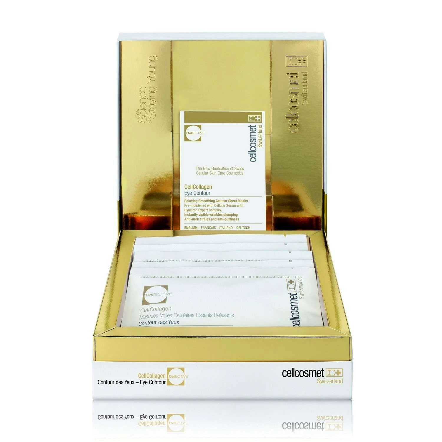 Cellcosmet Cellcollagen Eye Treatment Mask (5 Treatments) 3 Cellcosmet Cellcollagen Eye Treatment Mask (5 Treatments)