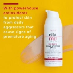 EltaMD UV Glow Tinted Broad-Spectrum SPF 36 (1.7 Oz / 48 G) -PureVita Store ELTV190725 info2 1