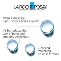 La Roche-Posay Effaclar Micro-Exfoliating Astringent Toner (200 Ml / 6.76 Fl Oz) (Oily And Acne-Prone Skin) -PureVita Store LRPEFFALME water 1