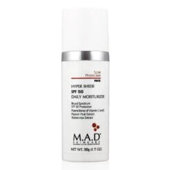 M.A.D SKINCARE Hyper Sheer SPF 50 Daily Moisturizer (50 G / 1.7 Oz)