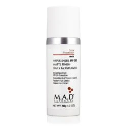 M.A.D SKINCARE Hyper Sheer SPF 50 Matte Finish Daily Moisturizer (50 G / 1.7 Oz)