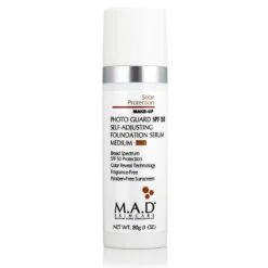 M.A.D SKINCARE Photo Guard SPF 50 Self-Adjusting Foundation Serum - Medium (30 G / 1.0 Oz)