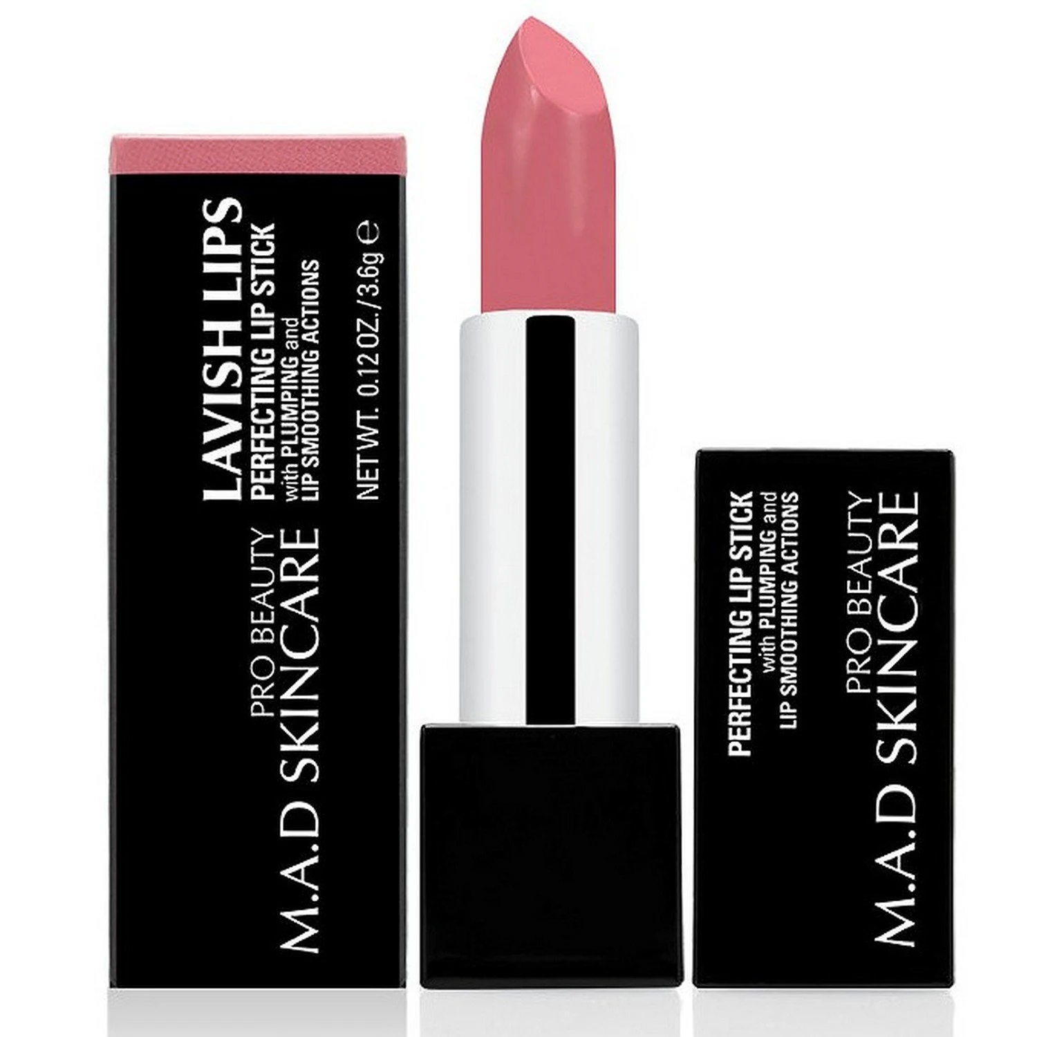 M.A.D SKINCARE Lavish Lips Perfecting Lip Stick - Demure (0.12 Oz / 3.6 G) 3 M.A.D SKINCARE Lavish Lips Perfecting Lip Stick - Demure (0.12 Oz / 3.6 G)