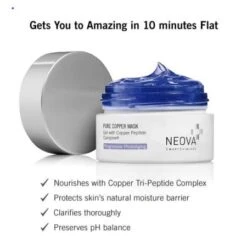 NEOVA Pure Copper Mask (50 G / 1.7 Oz) -PureVita Store NVAV143893 info1