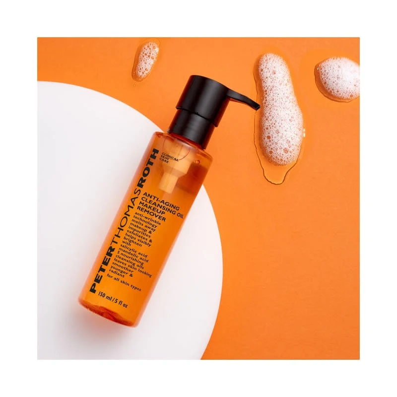 Peter Thomas Roth Anti-Aging Cleansing Oil Makeup Remover (150 Ml / 5.0 Fl Oz) 4 Peter Thomas Roth Anti-Aging Cleansing Oil Makeup Remover (150 Ml / 5.0 Fl Oz) - Image 2