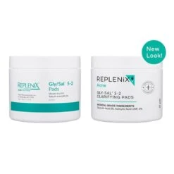 REPLENIX Gly-Sal 5-2 Clarifying Pads (formerly Known As REPLENIX Gly/Sal 5-2 Pads) (60 Pads) -PureVita Store RPXV190577 oldvsnew