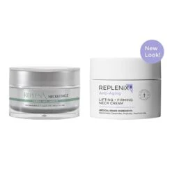 REPLENIX Lifting + Firming Neck Cream (formerly Known As Replenix Neckletage) (1.7 Oz / 50 G) 10 REPLENIX Lifting + Firming Neck Cream (formerly Known As Replenix Neckletage) (1.7 Oz / 50 G) -PureVita Store RPXV190585 oldvsnew