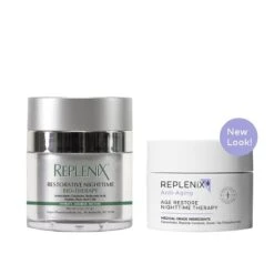 REPLENIX Age Restore Nighttime Therapy (formerly Known As REPLENIX Restorative Nighttime Bio-Therapy) (1.7 Oz / 50 G) -PureVita Store RPXV190587 oldvsnew