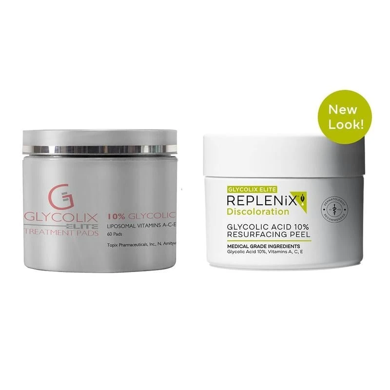 REPLENIX Glycolic Acid 10% Resurfacing Peel (formerly Known As Glycolix Elite Treatment Pads 10%) (60 Pads) 5 REPLENIX Glycolic Acid 10% Resurfacing Peel (formerly Known As Glycolix Elite Treatment Pads 10%) (60 Pads) - Image 3