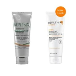 REPLENIX Hydrating Antioxidant Sunscreen SPF 50+ (formerly Known As REPLENIX Antioxidant Sunscreen Moisturizer SPF 50+) (4.0 Fl Oz / 120 Ml) -PureVita Store RPXV190601 oldvsnew