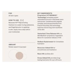 SkinMedica HA5 Rejuvenating Hydrator (2 Oz / 56.7 G) (Rejuvenation) -PureVita Store SKMV142256 info2 1