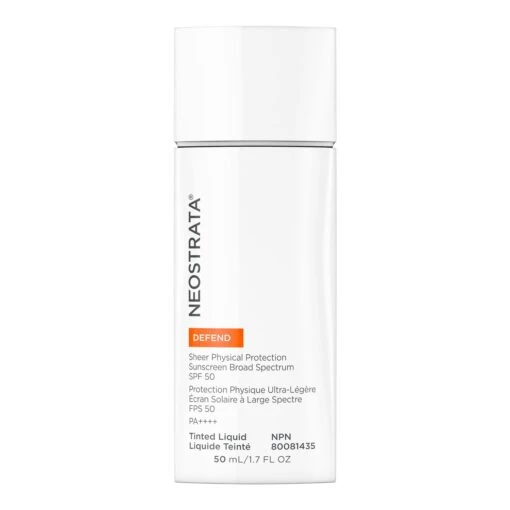 NEOSTRATA Sheer Physical Protection Sunscreen Broad Spectrum SPF 50 (DEFEND) (1.7 Fl Oz / 50 Ml)