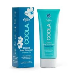 COOLA Classic Body Organic Sunscreen Broad Spectrum SPF 50 - Fragrance-Free (5.0 Fl Oz / 148 Ml)