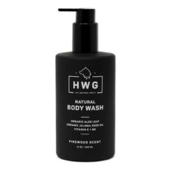 HARDWORKING GENTLEMEN Natural Body Wash (12 Oz / 350 Ml)