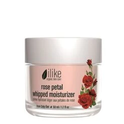 Ilike Organic Skin Care Rose Petal Whipped Moisturizer (50 Ml / 1.7 Fl Oz)