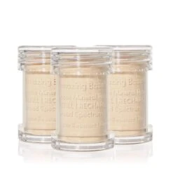 Jane Iredale Amazing Base Loose Mineral Powder Brush Refill (3 Pack) (All Varieties) -PureVita Store janv190423 p LightBeige