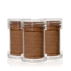 Jane Iredale Amazing Base Loose Mineral Powder Brush Refill (3 Pack) (All Varieties) -PureVita Store janv190423 p Mahogany