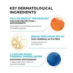 La Roche-Posay Anthelios Mineral Ultra Light Sunscreen Fluid SPF 50 (50 Ml / 1.7 Fl Oz) 6 La Roche-Posay Anthelios Mineral Ultra Light Sunscreen Fluid SPF 50 (50 Ml / 1.7 Fl Oz) -PureVita Store larocheanthelios50mineral info 1