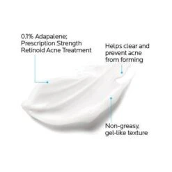 La Roche-Posay Effaclar Adapalene Gel 0.1% Acne Treatment (1.6 Oz / 45 G) -PureVita Store lrpv188723 swatch 1