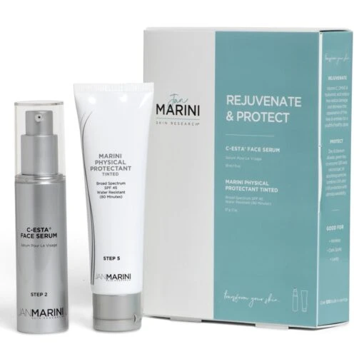 Jan Marini Rejuvenate And Protect With Marini Physical Protectant SPF 45 (set) ($175 Value)