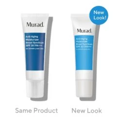 Murad Anti-Aging Moisturizer Broad Spectrum SPF 30 | PA+++ (Acne Control) (1.7 Oz / 50 Ml) -PureVita Store muradantiagingmoisturize oldvsnew