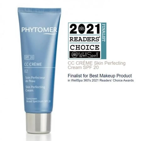 Phytomer CC Creme 02 Skin Perfecting Cream SPF 20 - Medium To Dark (50 Ml / 1.6 Fl Oz) 4 Phytomer CC Creme 02 Skin Perfecting Cream SPF 20 - Medium To Dark (50 Ml / 1.6 Fl Oz) - Image 2