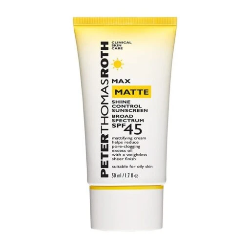 Peter Thomas Roth Max Matte Shine Control Sunscreen Broad Spectrum SPF 45 (50 Ml / 1.7 Fl Oz)