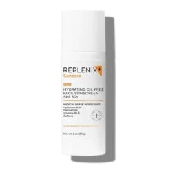 REPLENIX Hydrating Oil-Free Face Sunscreen SPF 50+ (2.0 Oz / 60 G)