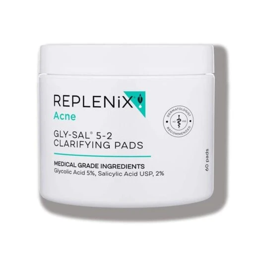 REPLENIX Gly-Sal 5-2 Clarifying Pads (formerly Known As REPLENIX Gly/Sal 5-2 Pads) (60 Pads)