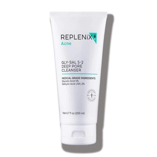 REPLENIX Gly-Sal 5-2 Deep Pore Cleanser (formerly Known As Replenix Acne Solutions Gly/Sal 5-2 Cleanser) (6.7 Fl Oz / 200 Ml)