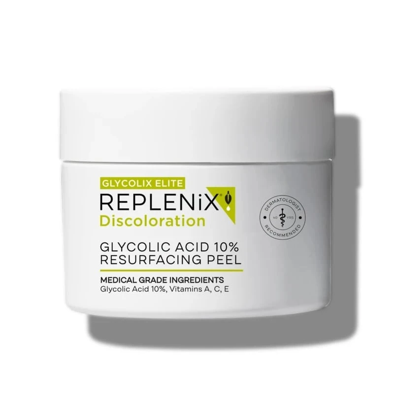REPLENIX Glycolic Acid 10% Resurfacing Peel (formerly Known As Glycolix Elite Treatment Pads 10%) (60 Pads) 3 REPLENIX Glycolic Acid 10% Resurfacing Peel (formerly Known As Glycolix Elite Treatment Pads 10%) (60 Pads)