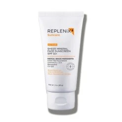 REPLENIX Sheer Mineral Face Sunscreen SPF 50+ (formerly Known As REPLENIX Sheer Physical Sunscreen SPF 50+ Cream) (2.0 Oz / 60 G)