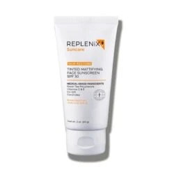 REPLENIX Tinted Mattifying Face Sunscreen SPF 30 (2.0 Oz / 60 G)