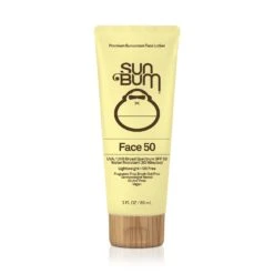 Sun Bum Premium Sunscreen Face Lotion Face 50 UVA / UVB Broad Spectrum SPF 50 (3.0 Fl Oz / 88 Ml)