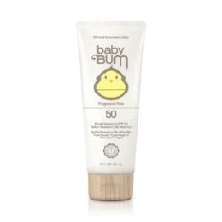 Sun Bum Baby Bum 50 Mineral Sunscreen Lotion Broad Spectrum SPF 50 [Fragrance Free] (3.0 Fl Oz / 88 Ml)