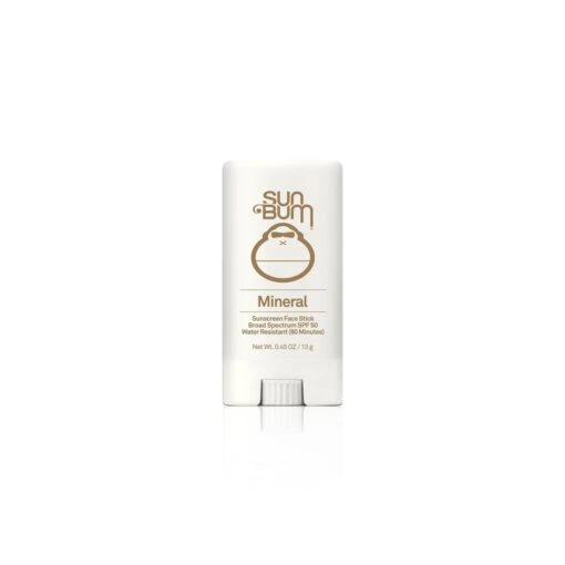 Sun Bum Mineral Sunscreen Face Stick Broad Spectrum SPF 50 (0.45 Oz / 13 G)