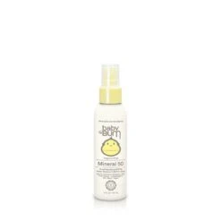 Sun Bum Baby Bum Mineral Sunscreen Spray SPF 50 [Fragrance Free] (3.0 Fl Oz / 88 Ml)