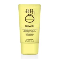 Sun Bum Original Glow 30 Moisturizing Sunscreen Face Lotion SPF 30 (2.0 Fl Oz / 59 Ml)