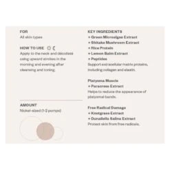 SkinMedica Neck Correct Cream (2 Oz / 56.7 G) 13 SkinMedica Neck Correct Cream (2 Oz / 56.7 G) -PureVita Store skmv190036 info2