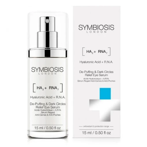 SYMBIOSIS [Hyaluronic Acid + R.N.A.] De-Puffing & Dark Circles Relief Eye Serum (15 Ml / 0.5 Fl Oz)