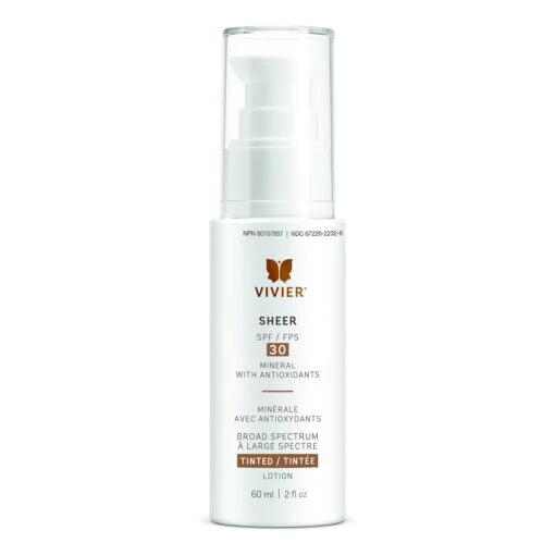Vivier Sheer SPF 30 Mineral Tinted Sunscreen Lotion (60 Ml / 2.0 Fl Oz)